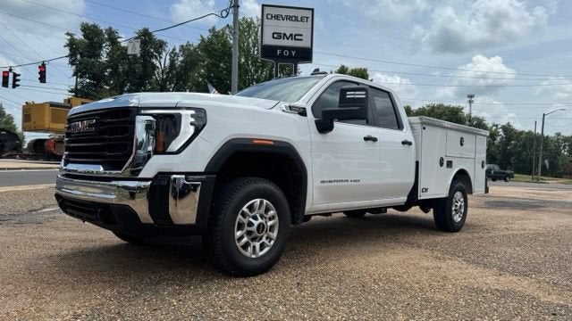 2026 GMC Sierra 2500 HD Pro in Summit White — front three-quarter view