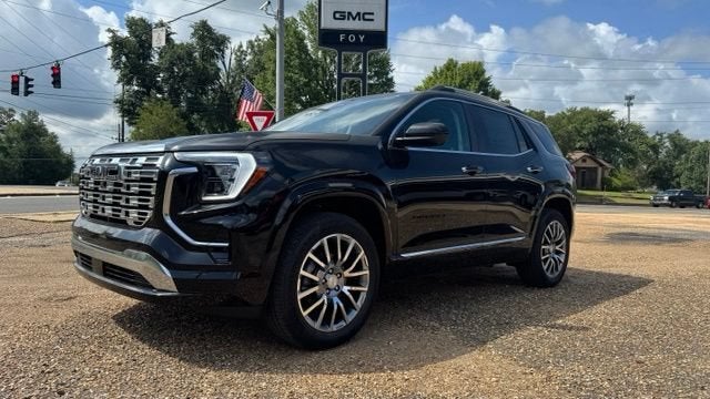 2026 GMC Terrain Denali in Ebony Twilight Metallic — front three-quarter view